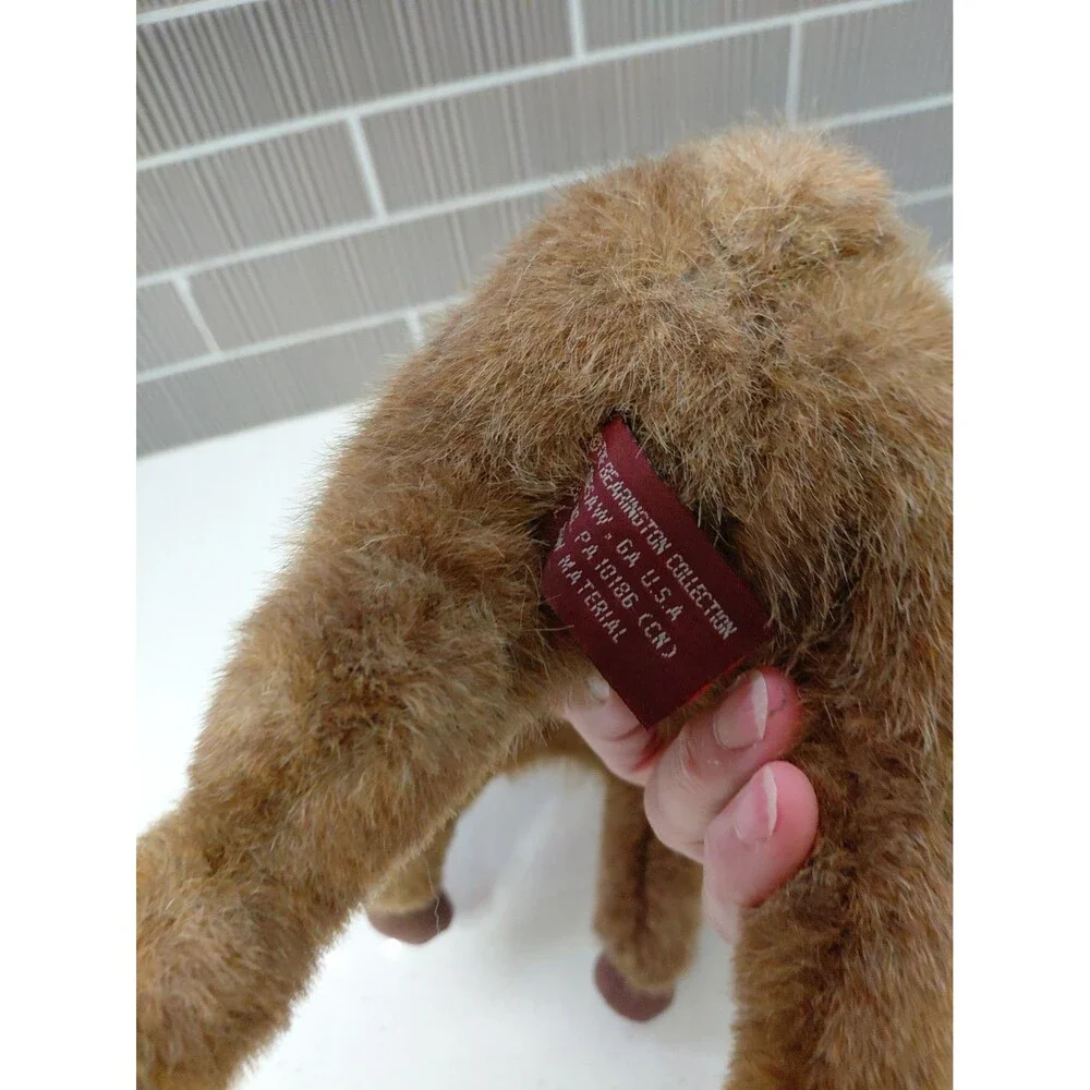 The Bearington Collection Bell V. Deer Retired Reindeer Stuffed Plush Bells USA